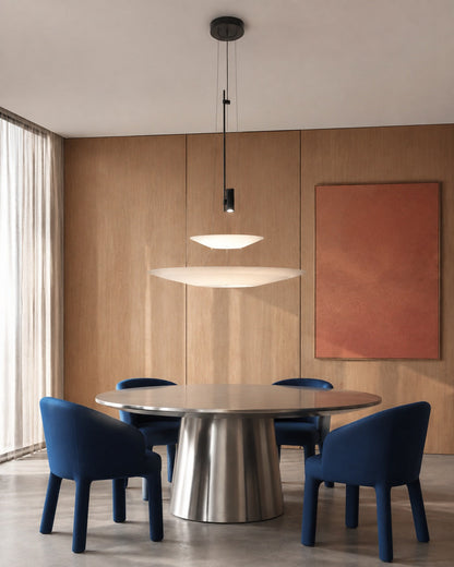Layered Acrylic Disc LED Pendant Light
