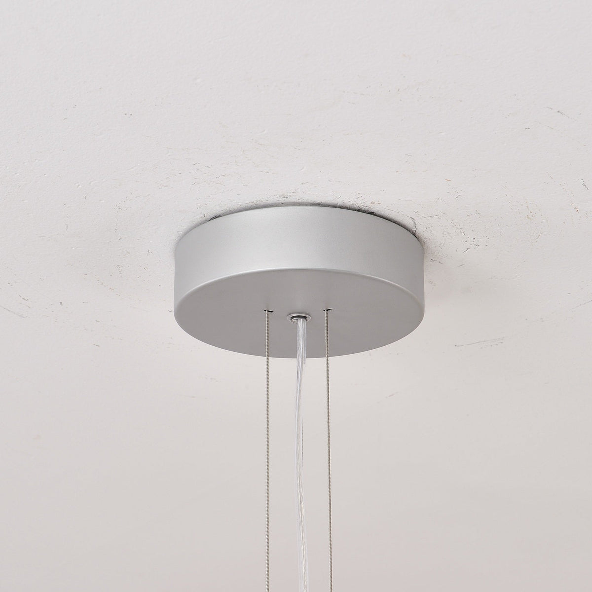 
Apollo Gray Aluminum and Opal Glass Chandelier