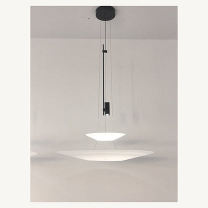 Layered Acrylic Disc LED Pendant Light